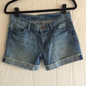 LOFT Cuffed Denim shorts